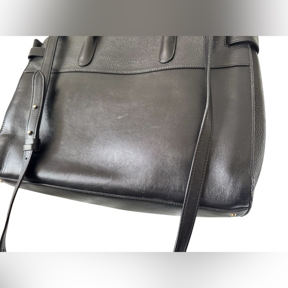 Cuyana Black Leather Work Satchel - Picture 6 of 16